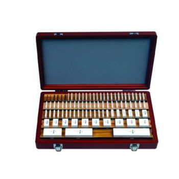 mitutoyo 516-203-26 grade as-1 ceramic square gage block set 81 piece