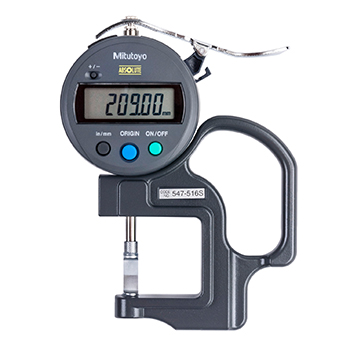 mitutoyo 547-516S Digital Thickness Gage for Groove Measurement 