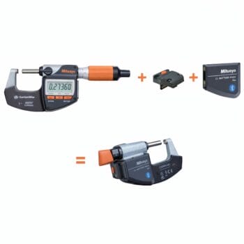 mitutoyo 64pka315 quantumike micrometer bluetooth package