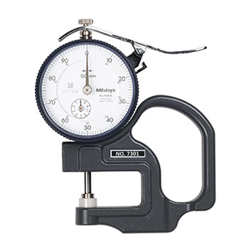 Mitutoyo 7301A Flat Anvil Dial Thickness Gage