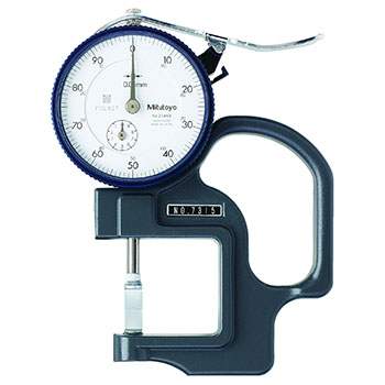Mitutoyo 7315A Groove Measurement Thickness Gage