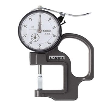 mitutoyo 7316a groove thickness measurement gage 0-.500