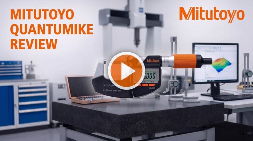 mitutoyo quantumike digital micrometer video