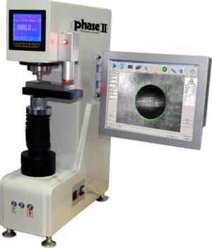 phase ii 900-359 automatic brinell hardness tester with auto z axis