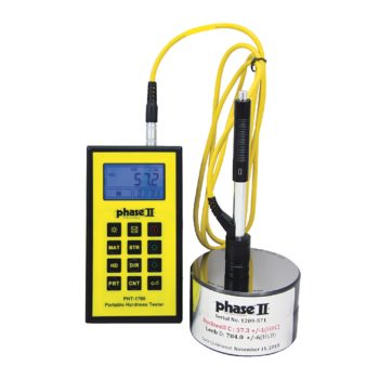 phase ii pht-1700c economy portable hardness tester with certified test block