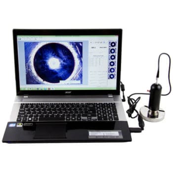 phase ii pht-5000 optical brinell hardness video measurement system