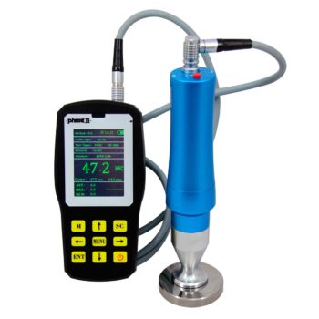 phase ii pht-6080 ultrasonic hardness tester with motorized probe