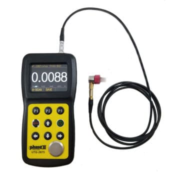 phase ii utg-2675 ultrasonic thickness gage with high resolution