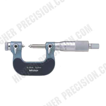 Mitutoyo 126-126 Screw Thread Micrometer: 25-50mm