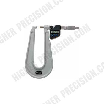 Mitutoyo 389-713 Sheet Metal Micrometer: 0-1″/25.4mm