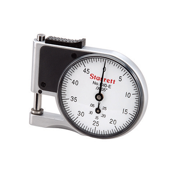 1010Z Starrett Dial Indicator Pocket Gage (Flat): 0-.375