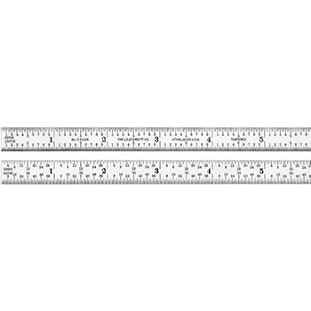 starrett 1309r-6 full-flexible steel rule 6 inch