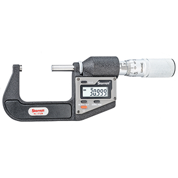 starrett # 3732mexfl-50 electronic micrometer
