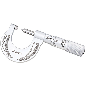 starrett # 575ap screw thread micrometer