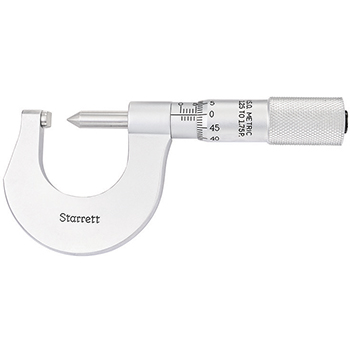starrett # 575mcp screw thread micrometer