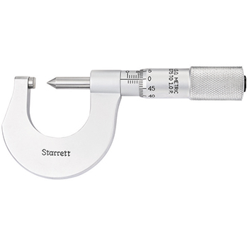 starrett # 575mdp screw thread micrometer