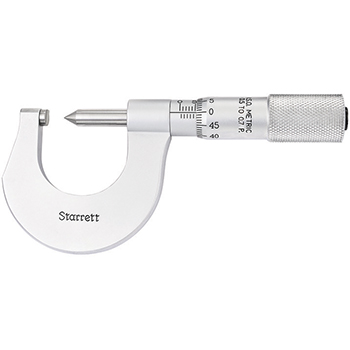 starrett # 575mep screw thread micrometer