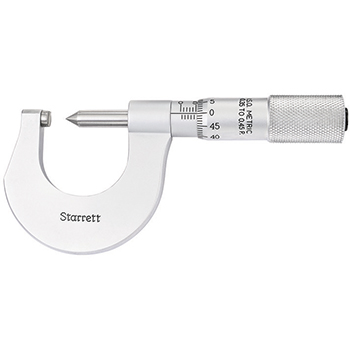 starrett # 575mfp screw thread micrometer