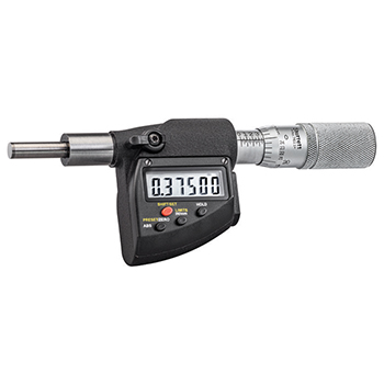 starrett # 762.1mexfl-25 electronic micrometer head metric