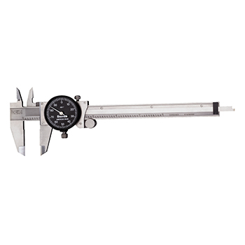 starrett # b120a-6 dial caliper with black dial