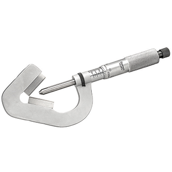 starrett # t483xrl-1 3-flute v-anvil micrometer inch