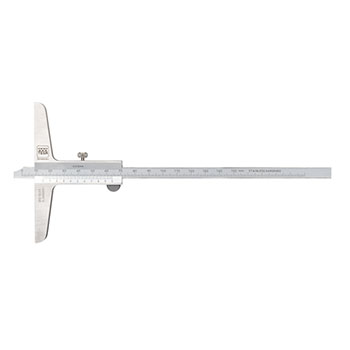 brown and sharpe tesa 00510254 vernier depth gage metric