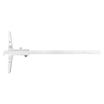 brown and sharpe tesa 00510291 vernier depth gage with rotary stop plate