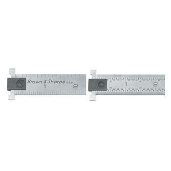 Brown and Sharpe TESA 599-311-604-1 Hook Rule Imperial