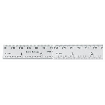 Brown and Sharpe TESA 599-313-1221 Flexible Rule Imperial/Metric