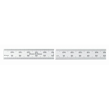 Brown and Sharpe TESA 599-323-1225 Metric Flexible Rule