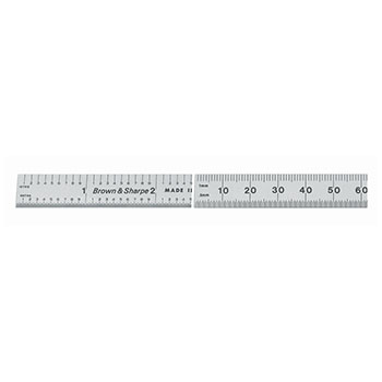 Brown and Sharpe TESA 599-323-627 Flexible Rule Imperial/Metric