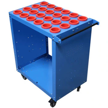 Uratech UTT-24100 HSK 100 A CNC Tool Cart 1400 Lbs Capacity