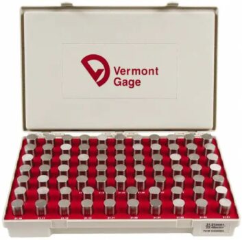 vermont gage 102100800 standard class zz pin gage set steel 21.00-22.48mm range plus tolerance