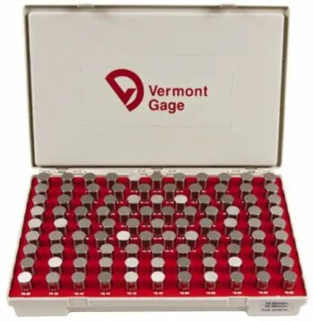 vermont gage 102200700 standard class zz pin gage set steel 19.00-20.98mm range minus tolerance
