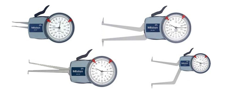 Aexit 0-1 Inch Calipers Range Measurement Instrument Dial Indicator Gauge Precision Dial Calipers Tool B-05